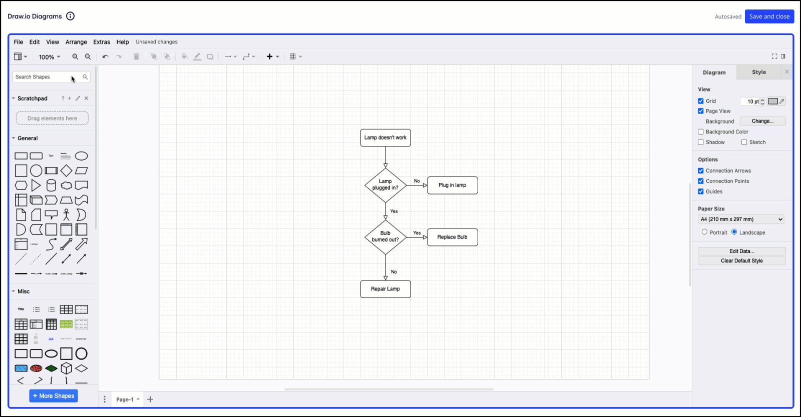 Adding-layers-draw.io-diagrams-app.gif