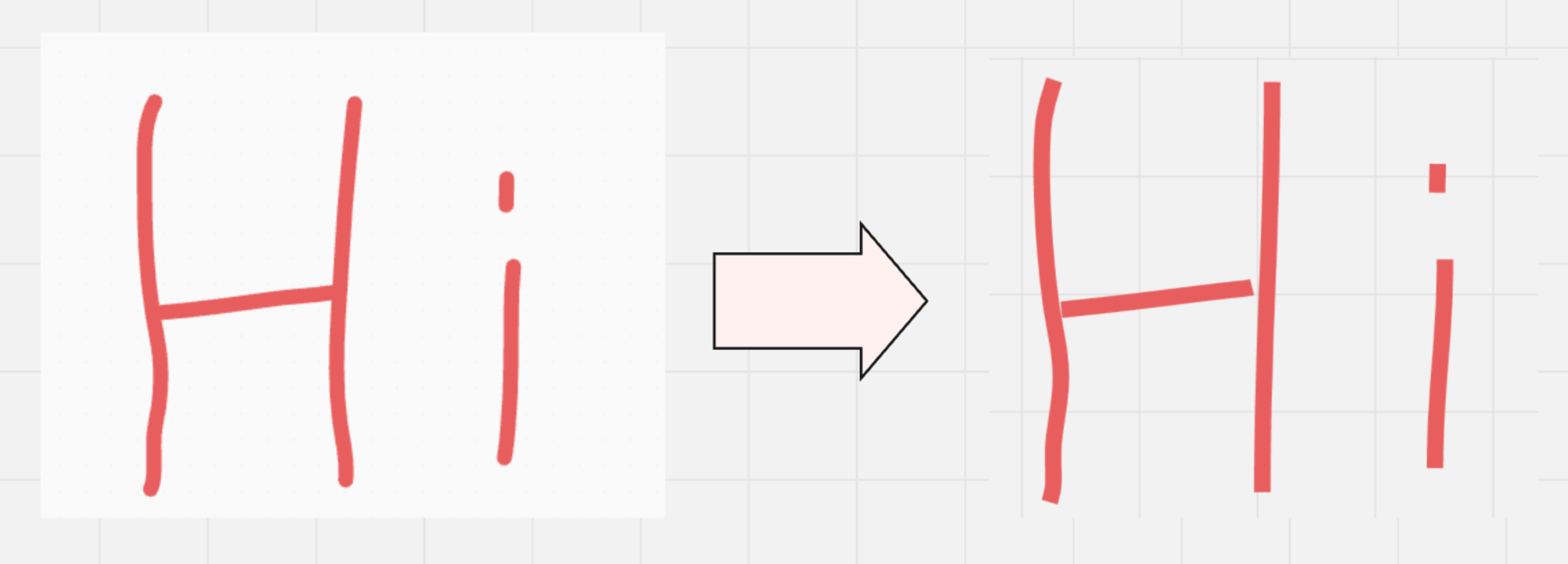 그림은 인근 또는 겹치는 객체에 연결된 상태로 가져올 수 있습니다.