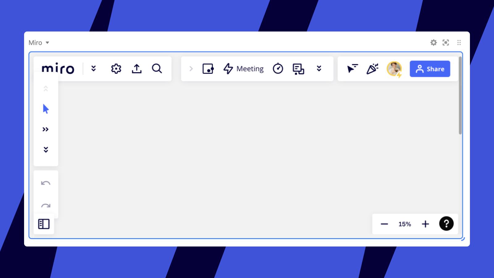 Embedded Miro board within an Airtable base.