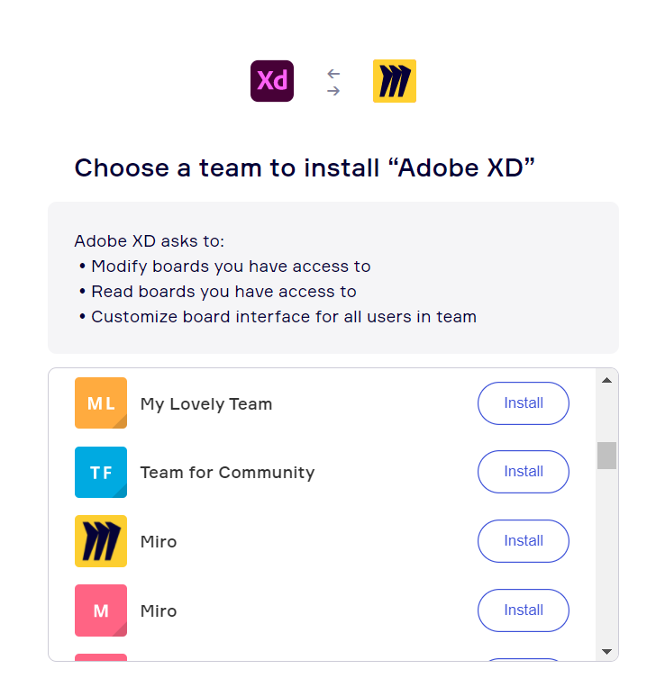 Adobe Xd Miro Support Help Center