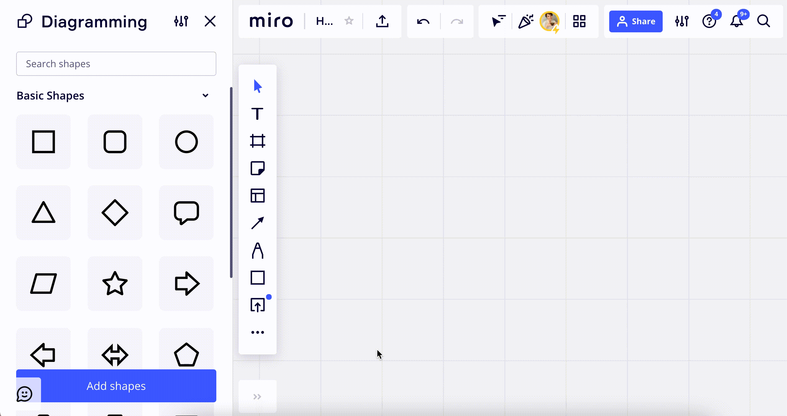 Shapes Miro Support Help Center