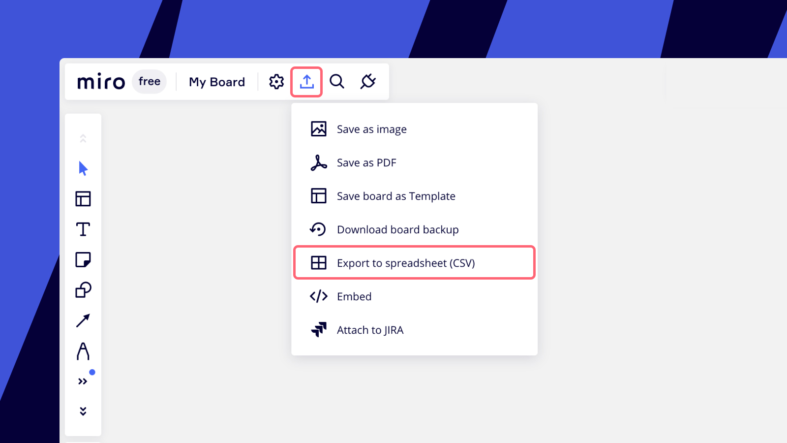 How to export your board – Miro Help Center